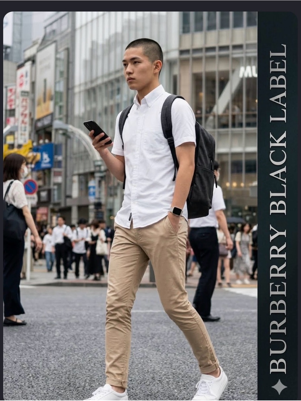 Rare Men’s Burberry pants Designer Black Label